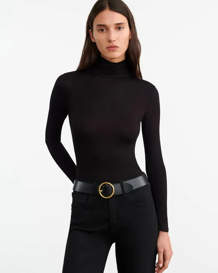 KERIA TURTLENECK Black Women Nili Lotan Tops