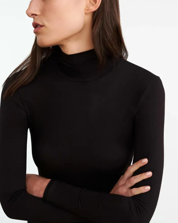 KERIA TURTLENECK Black Women Nili Lotan Tops