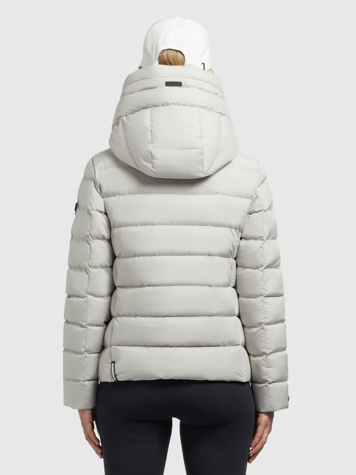 KHUJO Jacke ADEVA MATT Hellgrau Hellgrau Women Puffer Jackets