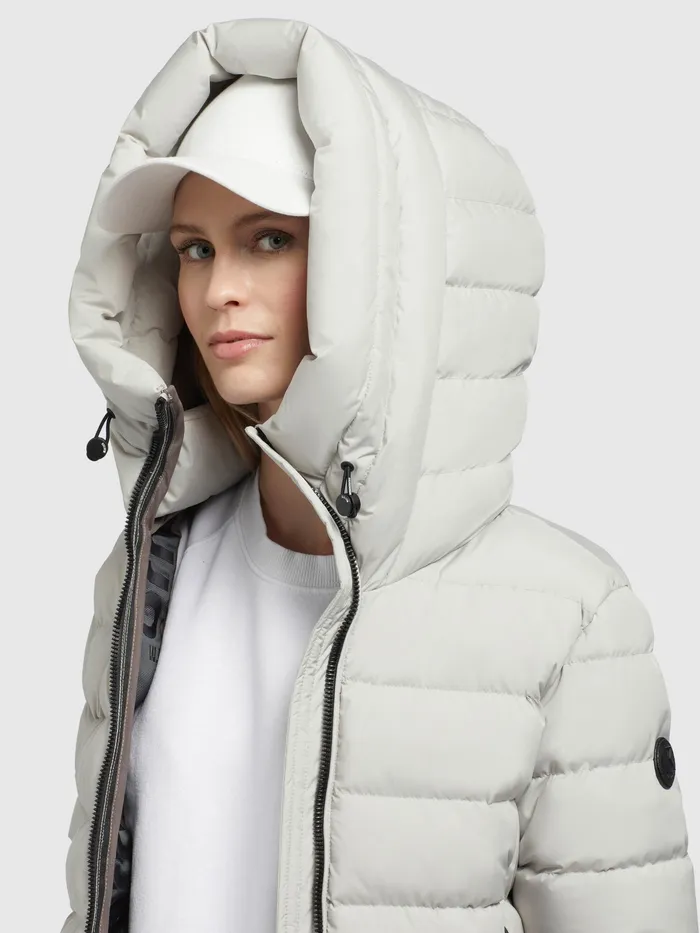 KHUJO Jacke ADEVA MATT Hellgrau Hellgrau Women Puffer Jackets