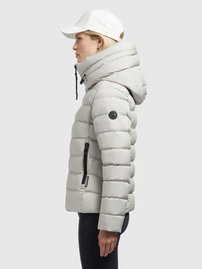 KHUJO Jacke ADEVA MATT Hellgrau Hellgrau Women Puffer Jackets