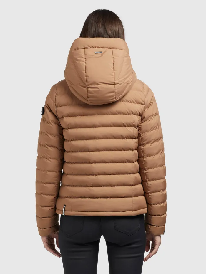 KHUJO Jacke LOVINA3 MATT Beige Beige Women Quilted Jackets