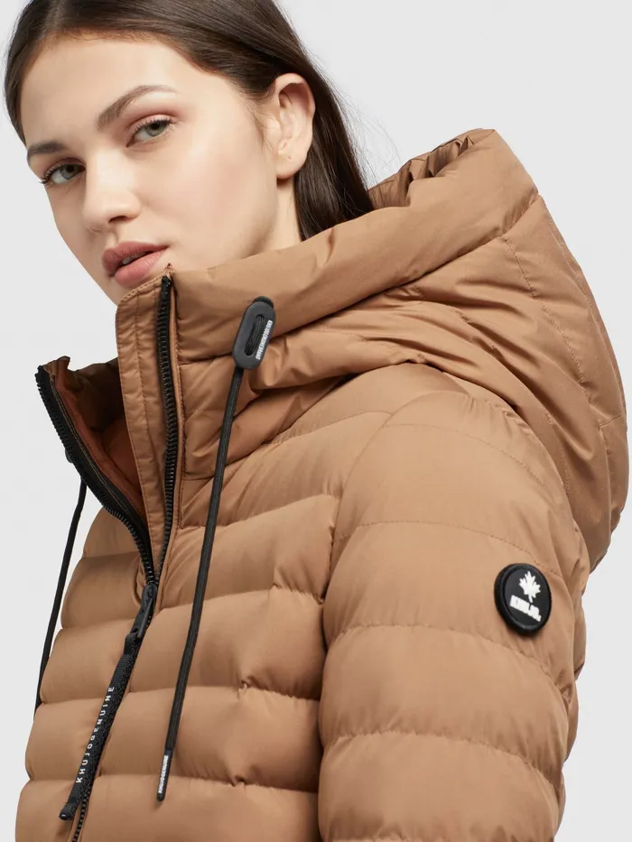 KHUJO Jacke LOVINA3 MATT Beige Beige Women Quilted Jackets