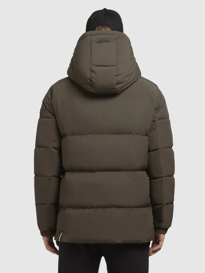 KHUJO Jacke ROAN Khaki Khaki Men Puffer Jackets