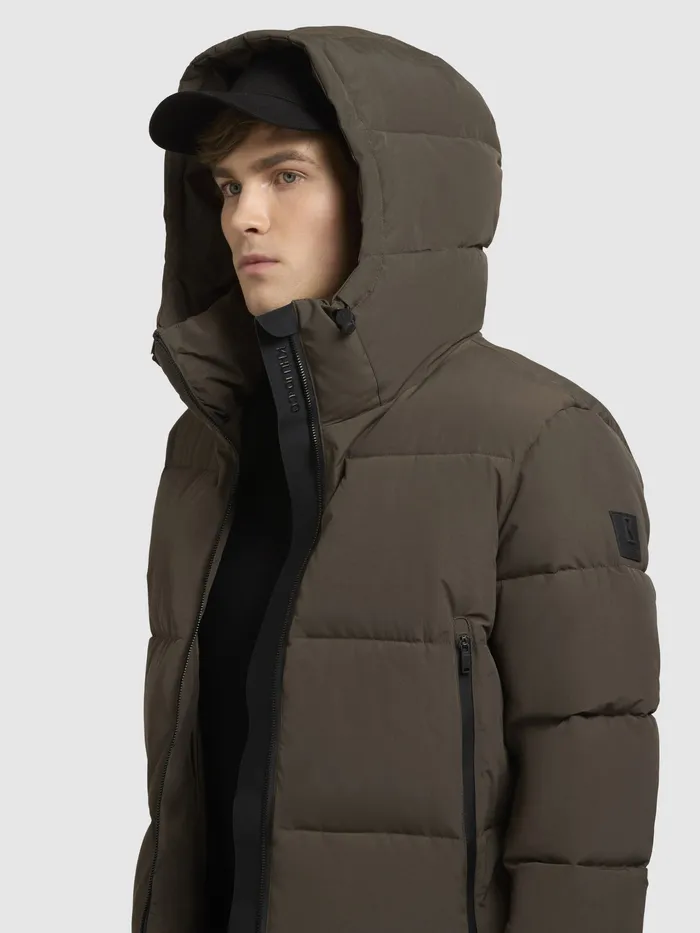 KHUJO Jacke ROAN Khaki Khaki Men Puffer Jackets
