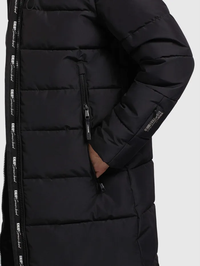 KHUJO Mantel JILIAS4 Schwarz Schwarz Women Quilted Coats