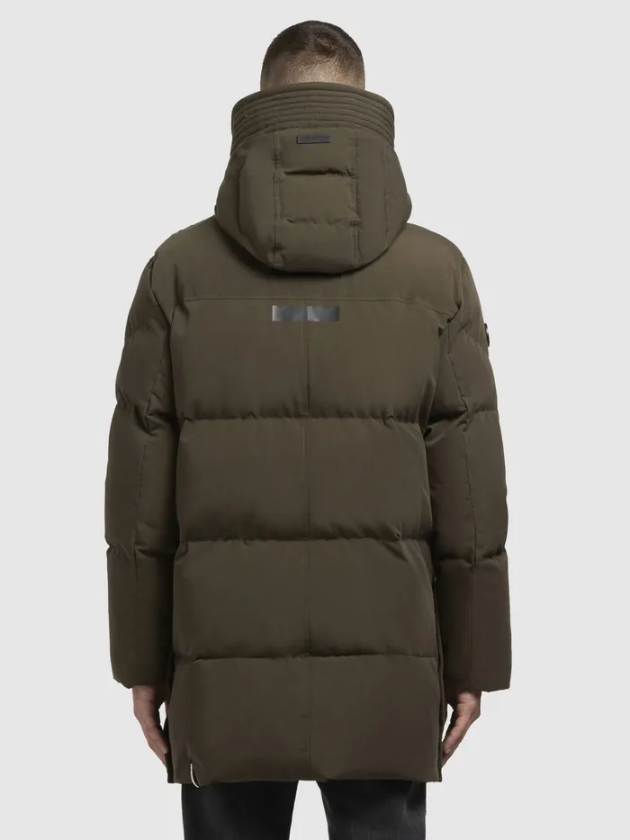 KHUJO Puffer Jackets Men Jacke DOYLE Khaki Khaki