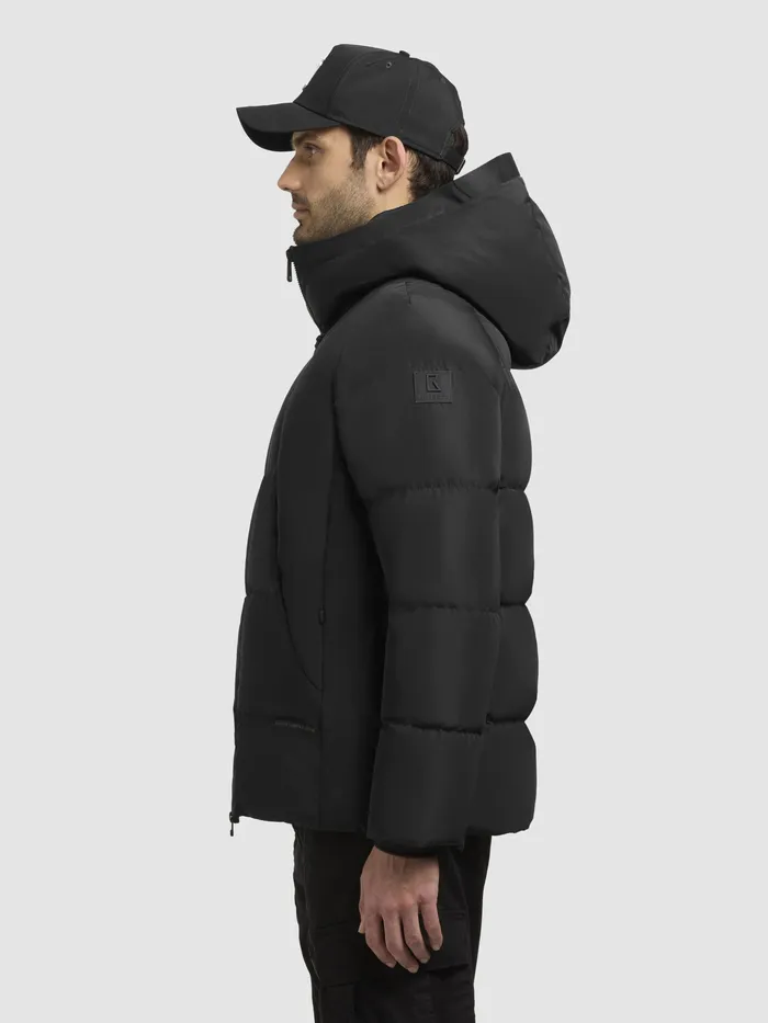 KHUJO Short Jackets Men Jacke GRAMOS Schwarz Schwarz