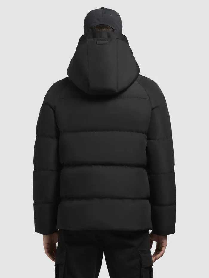 KHUJO Short Jackets Men Jacke GRAMOS Schwarz Schwarz