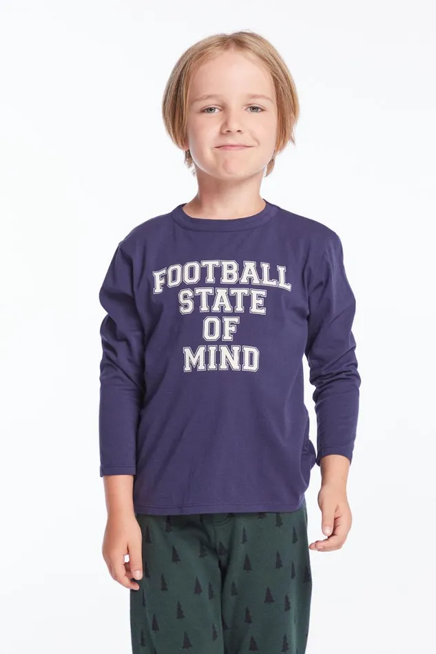 Kids Chaser Brand Boys Football Mind Boys Long Sleeve