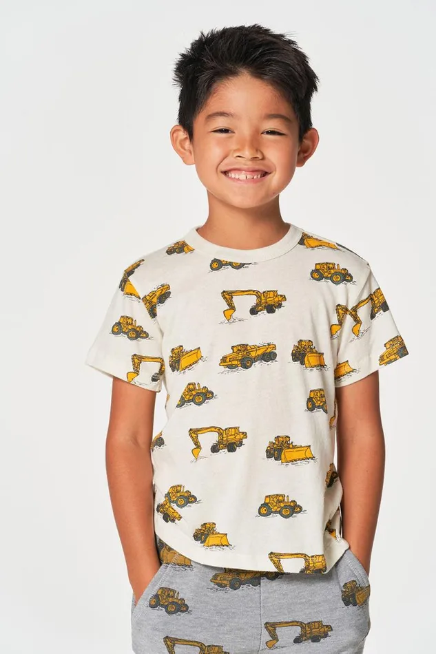 Kids Chaser Brand Boys Tractor Zone Boys Top