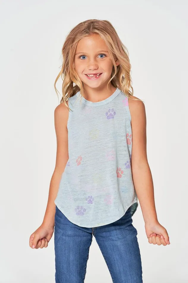 Kids Chaser Brand Girls Dog Charity Tank