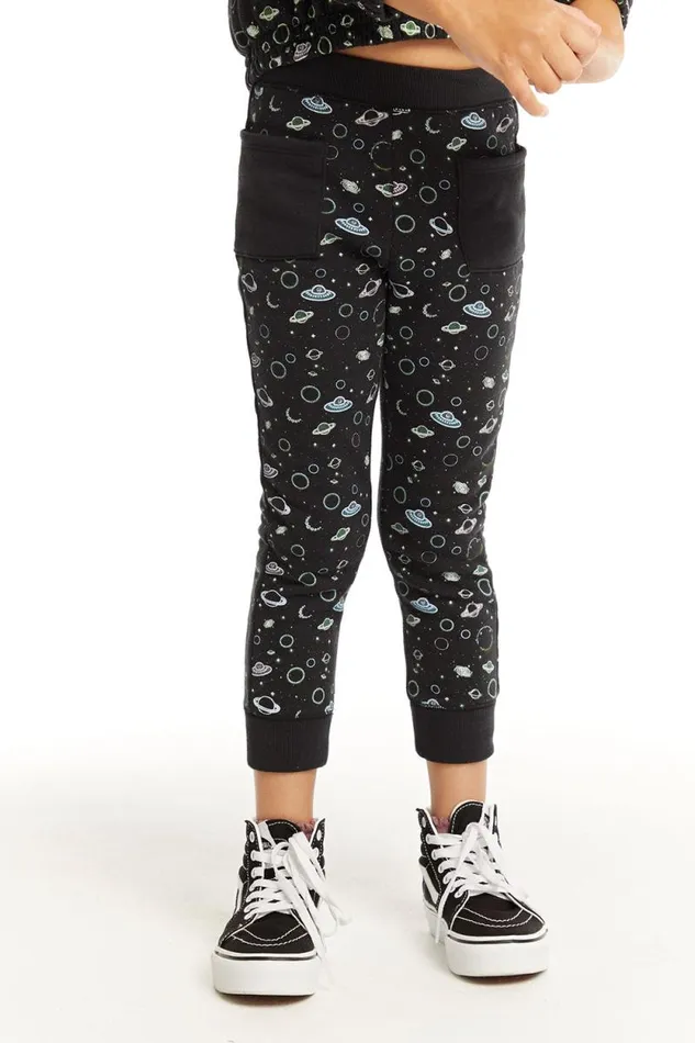 Kids Chaser Brand Girls Neon Space Pants
