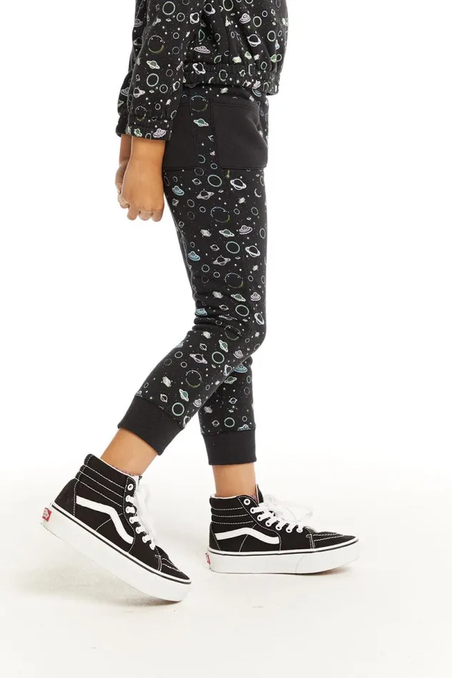 Kids Chaser Brand Girls Neon Space Pants