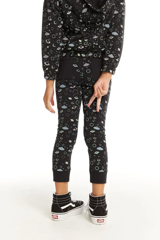 Kids Chaser Brand Girls Neon Space Pants