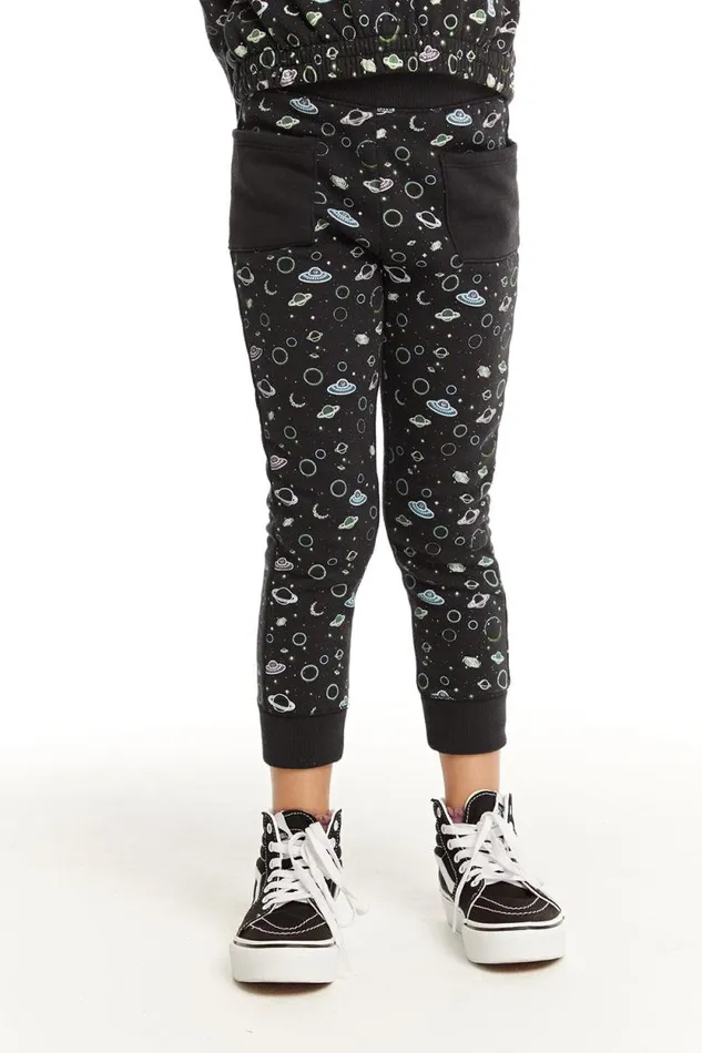 Kids Chaser Brand Girls Neon Space Pants
