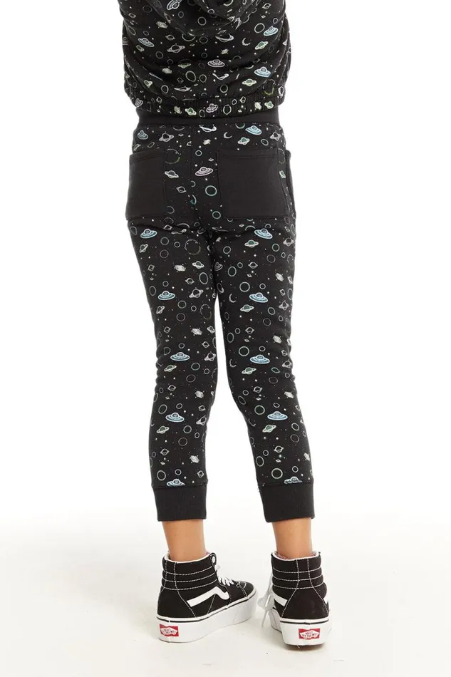 Kids Chaser Brand Girls Neon Space Pants