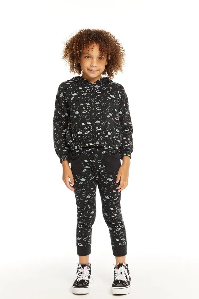 Kids Chaser Brand Girls Neon Space Pants