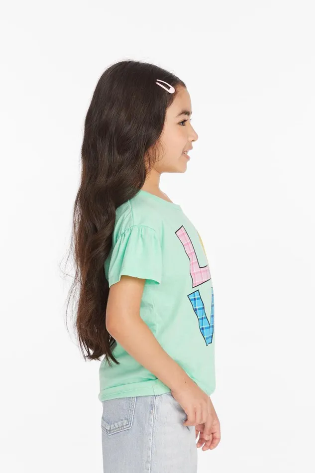 Kids Chaser Brand Girls Picnic Love Girls Tee