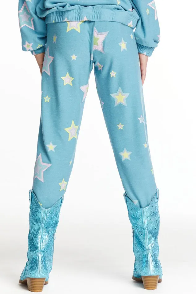 Kids Chaser Brand Girls Star Child Girls Cozy Knit Sweatpant