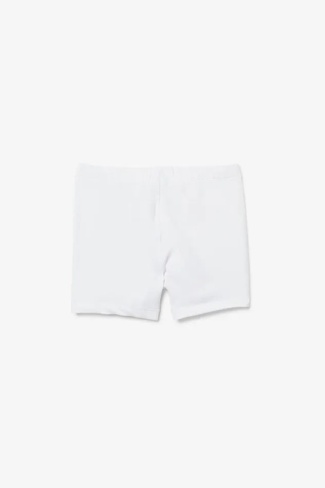 Kids Fila Apparel Girls039 Core Ball Short White Kids Fila Apparel Girls039 Core Ball Short White