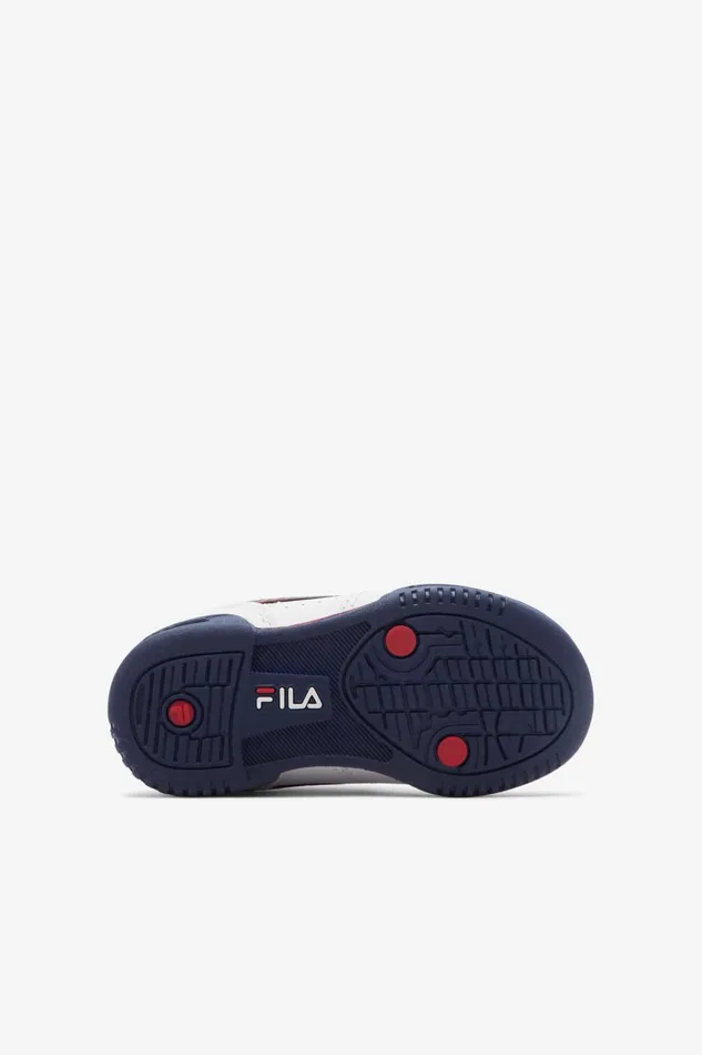 Kids Fila Babies and Toddlers 110 Toddler039s Original Fitness White Fila Navy Fila Red