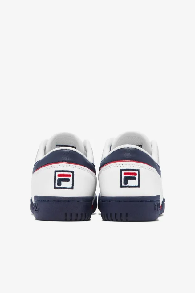 Kids Fila Babies and Toddlers 110 Toddler039s Original Fitness White Fila Navy Fila Red
