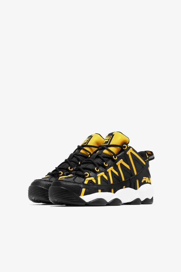 Kids Fila Big Kids 357 Big Stackhouse Spaghetti Black Lemon White Kids Fila Big Kids 357 Big Stackhouse Spaghetti Black Lemon White