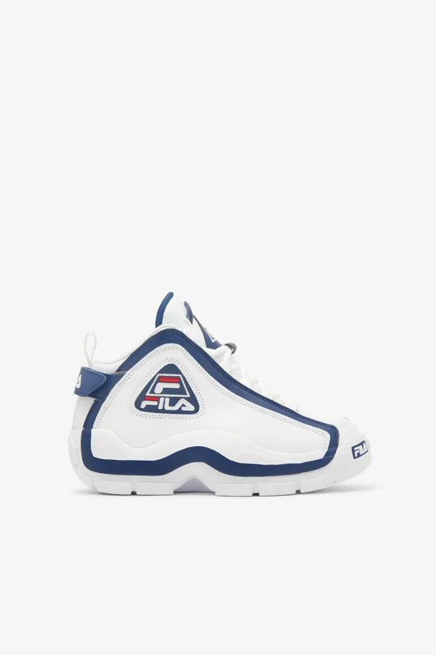 Kids Fila Grant Hill Big Grant Hill 2 White Fila Navy Fila Red