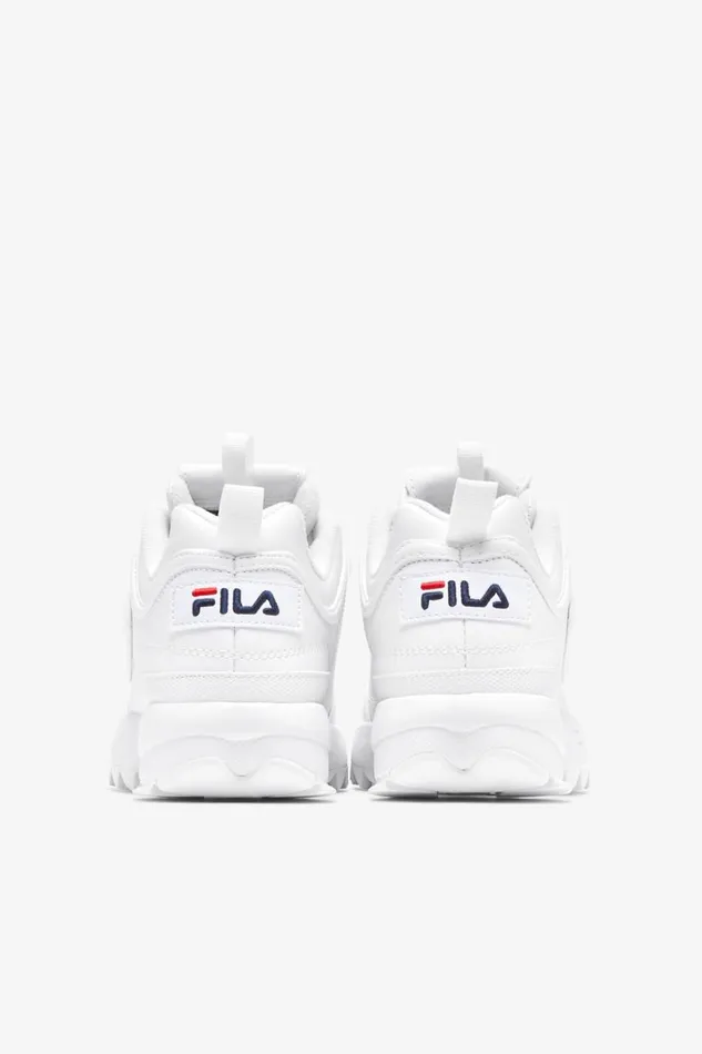 Kids Fila Little Kids 1053 Disruptor 2 White Peacoat Red Kids Fila Little Kids 1053 Disruptor 2 White Peacoat Red
