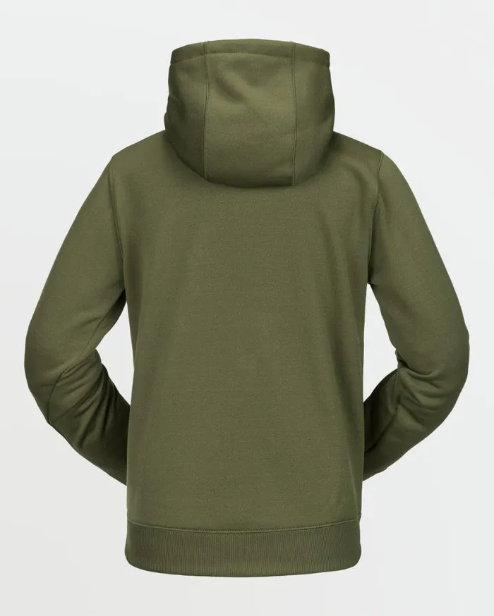 Kids Hydro Fleece Hoodie 8211 Ivy Kids Volcom Layering