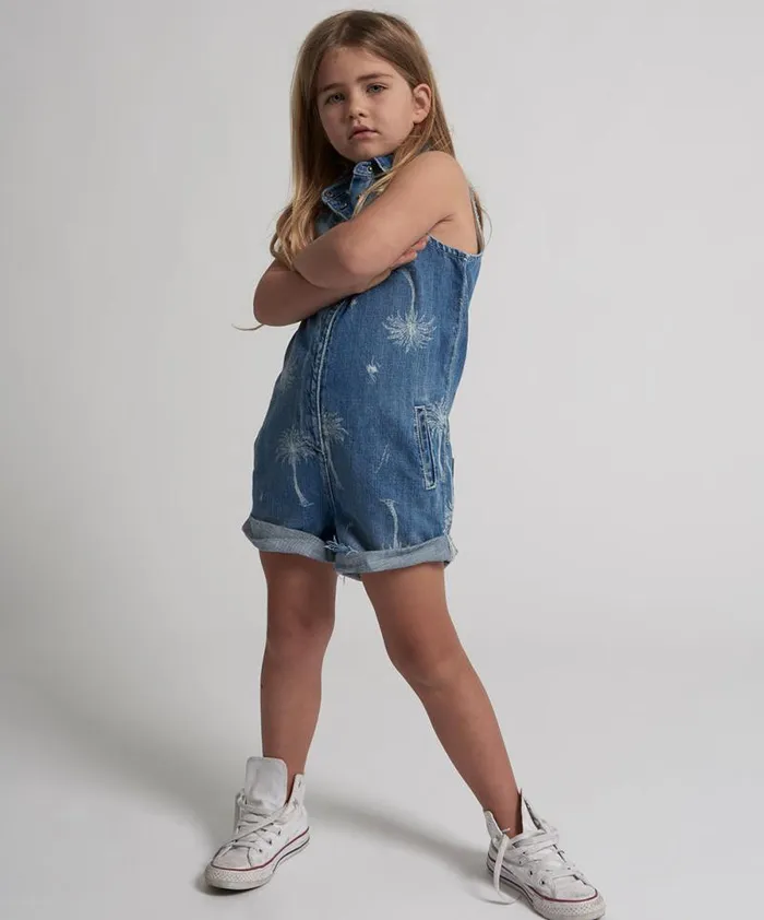 Kids KIDS MALIBU MINI BRAXTON JUMPSUIT One Teaspoon Kids Kids KIDS MALIBU MINI BRAXTON JUMPSUIT One Teaspoon Kids