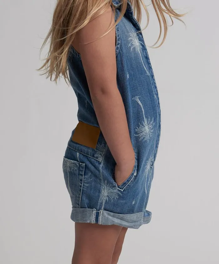 Kids KIDS MALIBU MINI BRAXTON JUMPSUIT One Teaspoon Kids Kids KIDS MALIBU MINI BRAXTON JUMPSUIT One Teaspoon Kids