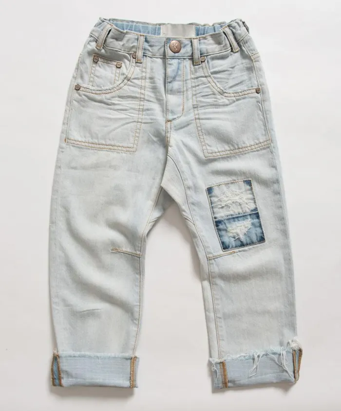 Kids KIDS SAINTS BOYFRIEND JEAN WHITE One Teaspoon Kids Kids KIDS SAINTS BOYFRIEND JEAN WHITE One Teaspoon Kids