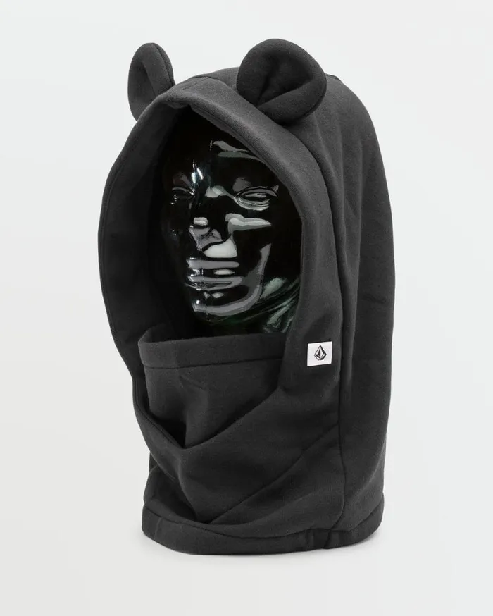 Kids Snow Creature Hood Thingy 8211 Black Kids Volcom Beanies
