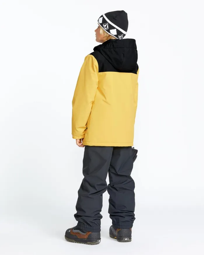 Kids Stone91 Insulated Jacket 8211 Dark Yellow Kids Volcom Jackets