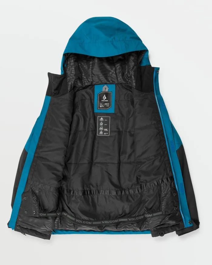 Kids Vernon Insulated Jacket 8211 Cobalt Kids Volcom Jackets