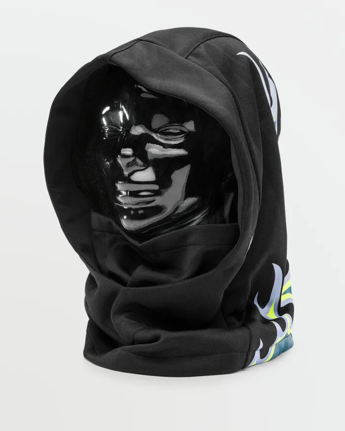 Kids Youth Hydro Fleece Hood Thingy 8211 Black Kids Volcom Accessories