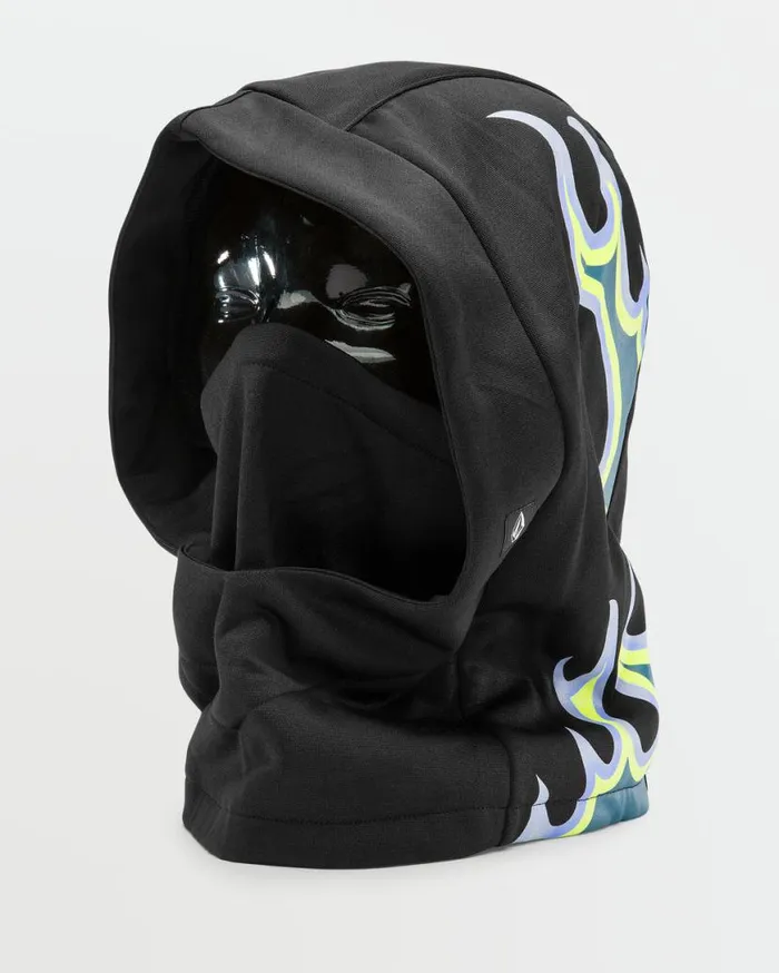 Kids Youth Hydro Fleece Hood Thingy 8211 Black Kids Volcom Accessories