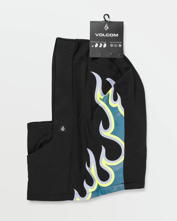Kids Youth Hydro Fleece Hood Thingy 8211 Black Kids Volcom Accessories