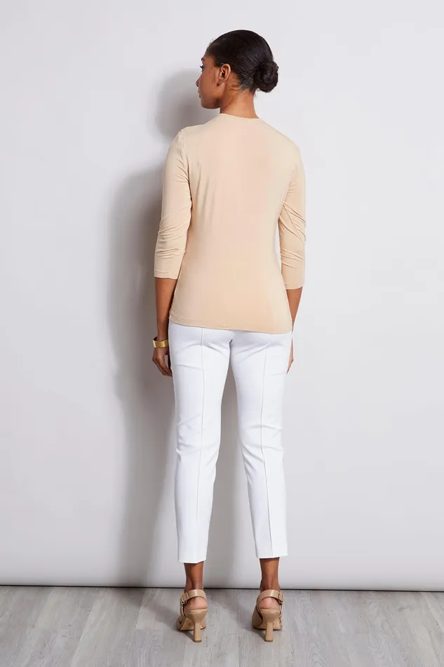 Knits and Sweaters Women Elie Tahari Detail Ring Knit SAND