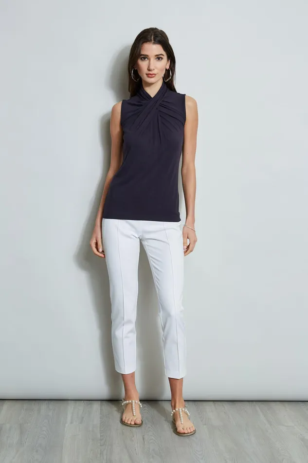 Knits and Sweaters Women Elie Tahari Sleeveless Twist Knit NIGHT LIFE