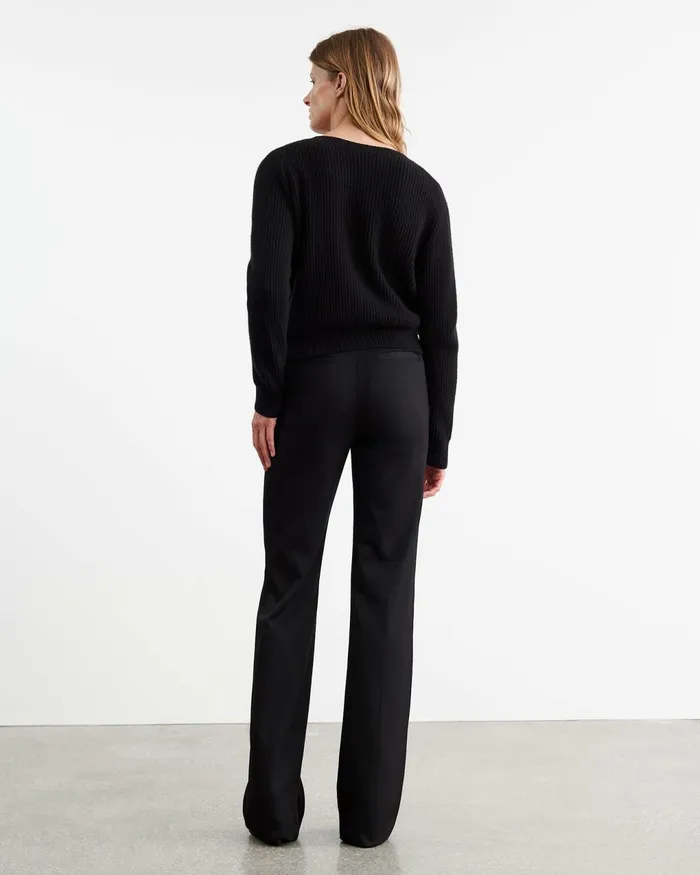 KORINA CASHMERE SWEATER Espresso Women Nili Lotan Knits and Sweaters