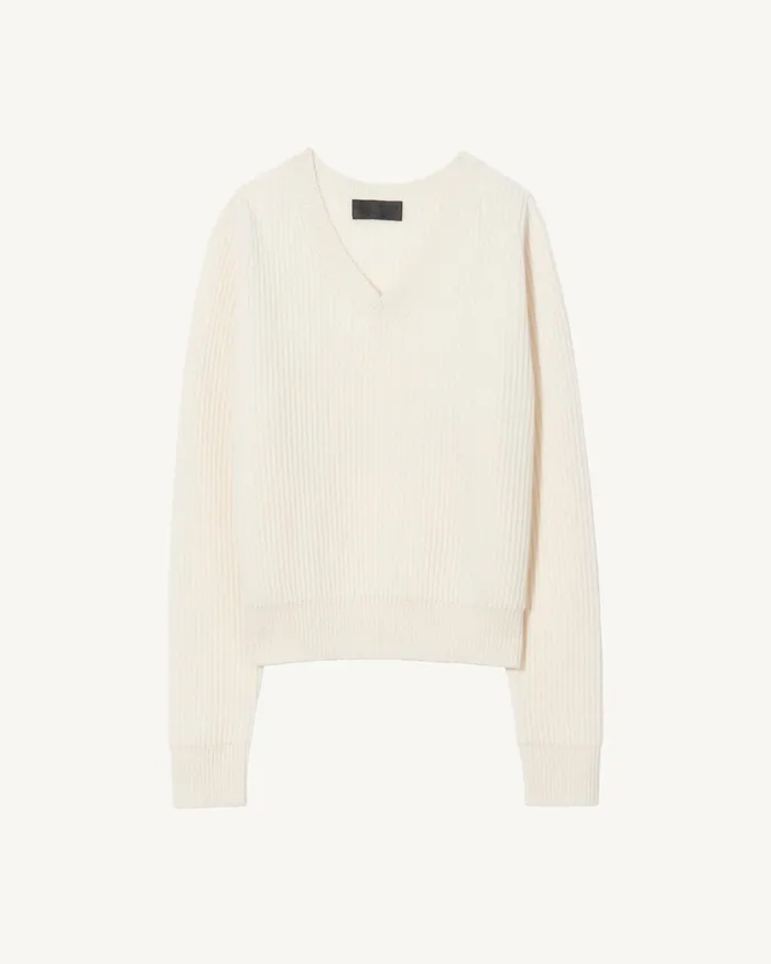 KORINA CASHMERE SWEATER Espresso Women Nili Lotan Knits and Sweaters