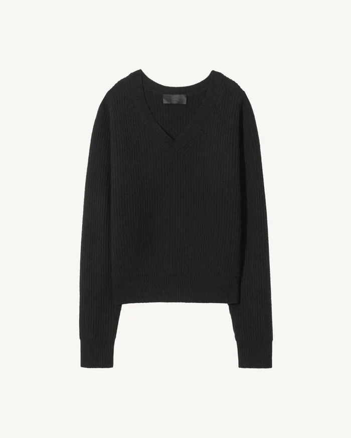 KORINA CASHMERE SWEATER Espresso Women Nili Lotan Knits and Sweaters