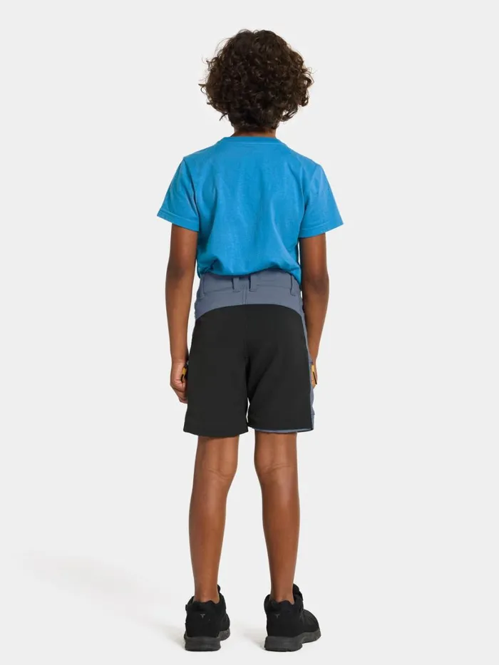 Kotten Kids039 ZippOff Pants True Blue Kids Didriksons Waterproof Trousers