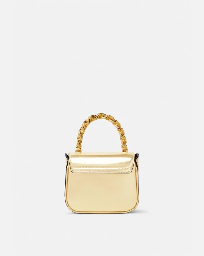 La Medusa Mini Bag Gold Women Versace Top Handle
