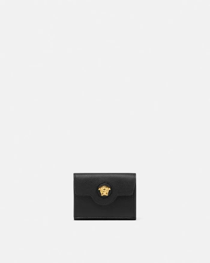 La Medusa Wallet Blackgold Women Versace Wallets