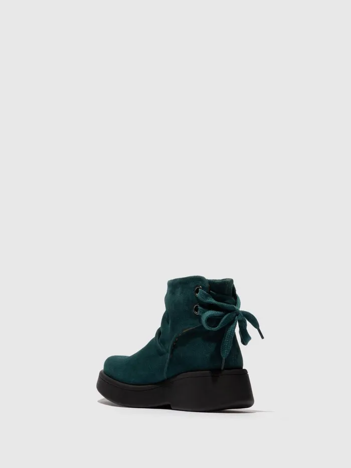 Laceup Ankle Boots MEBS189FLY PETROL Women Fly London Ankle Boots