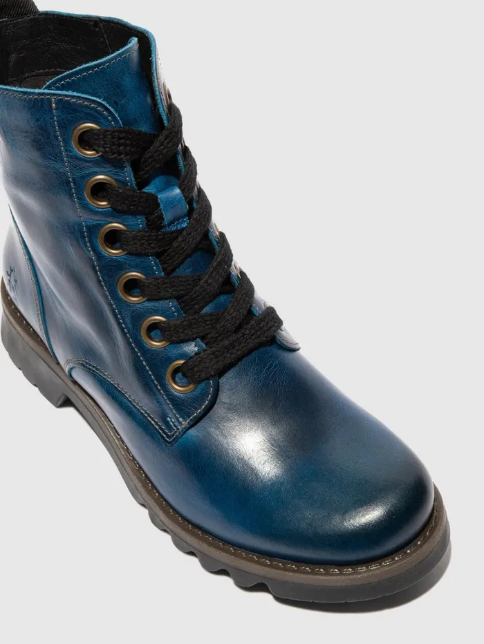 Laceup Ankle Boots RAGI539FLY RUG ROYAL BLUE Women Fly London Ankle Boots